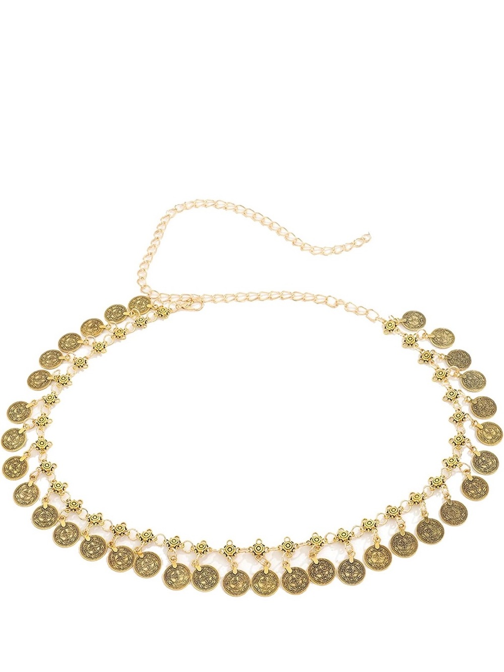 Gold Coin Charm belt chain